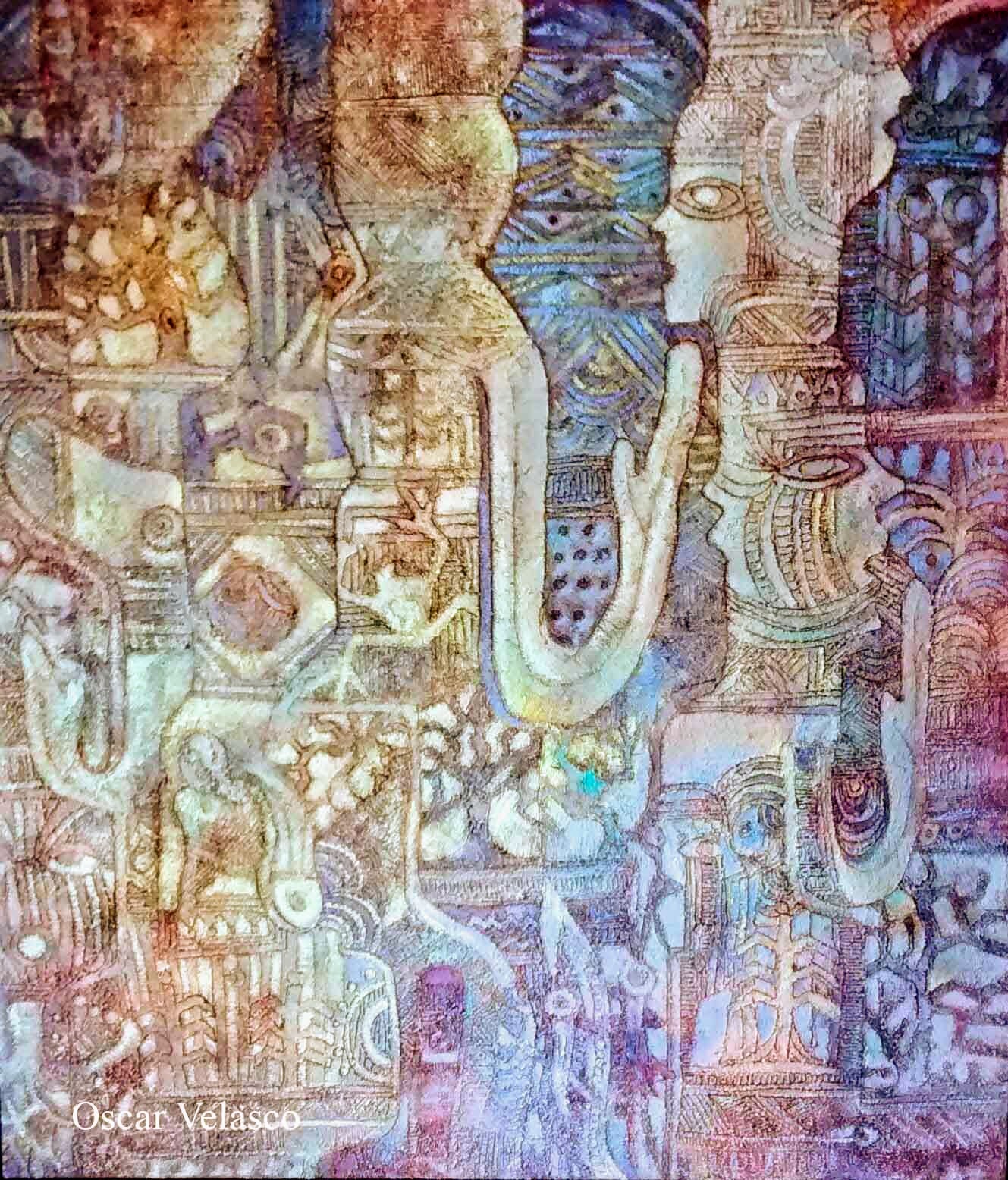 Noche-con-Luna-Llena_-68-x-60-Mixta-Oleo-Tela